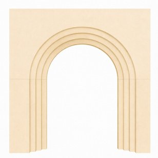 Multi-Layer Arch Frame - Design #101