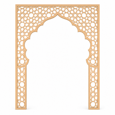 Laser Cut Arch / Panel - Design #107